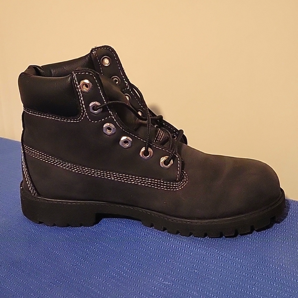 Black Timberland Boots
